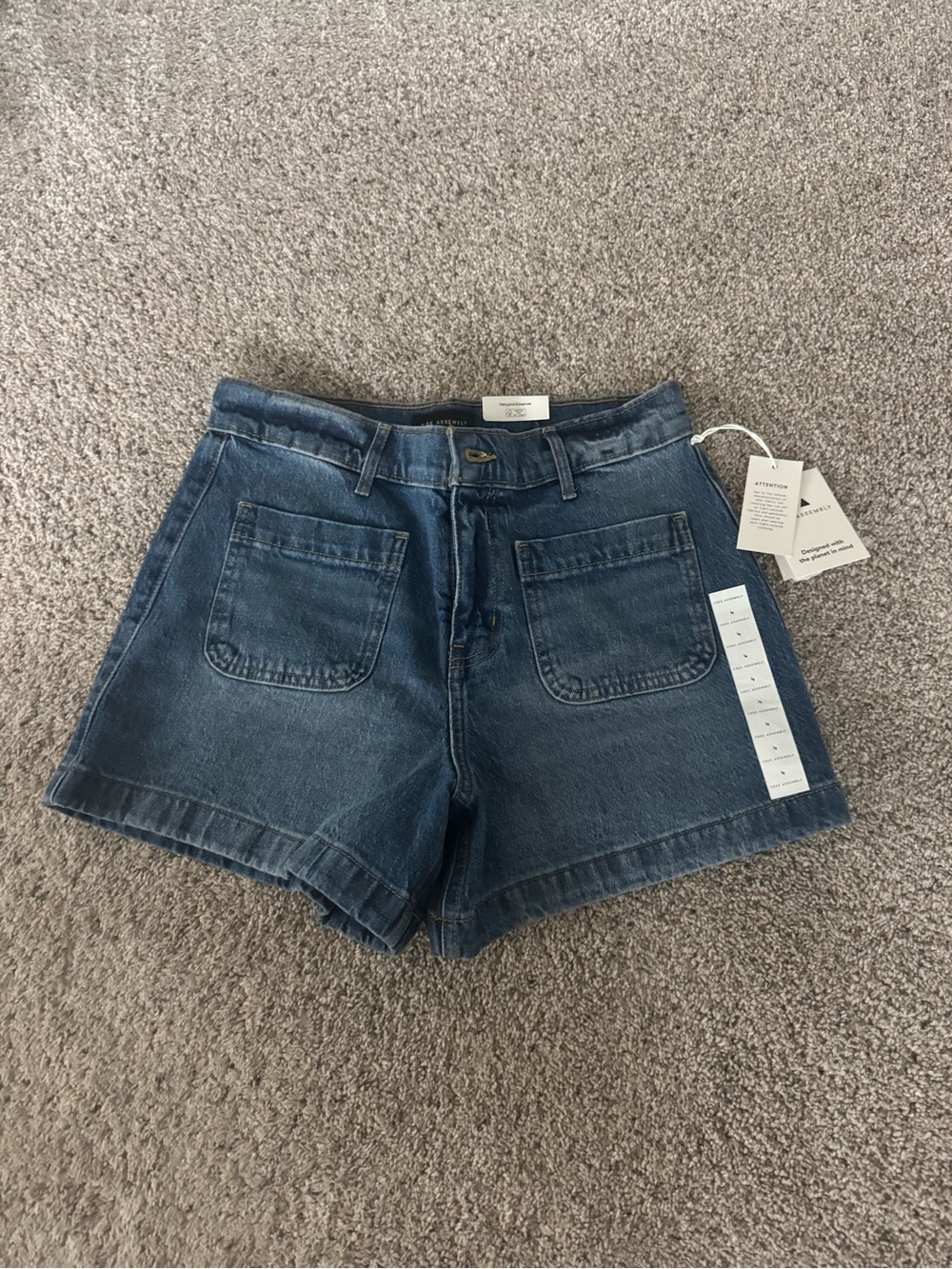 Free Assembly denim shorts